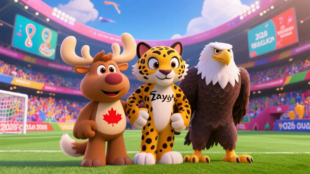 揭秘2026世界杯吉祥物：Maple、Zayu与Clutch背后的文化密码与狂欢寓意